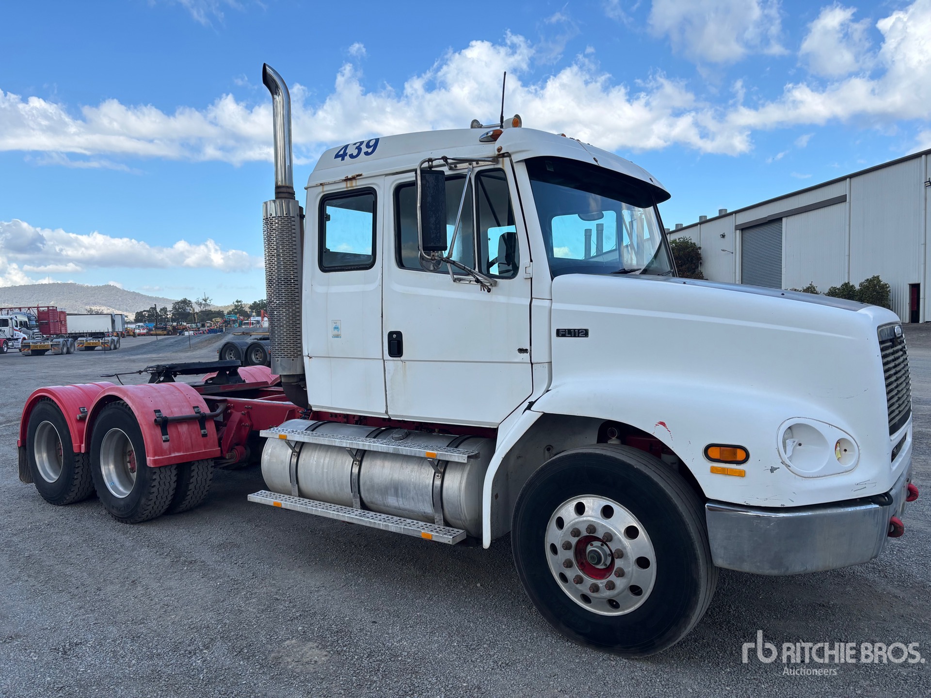 1998 Freightliner FL 112 6x4 T/A Sleeper Truck Tractor
