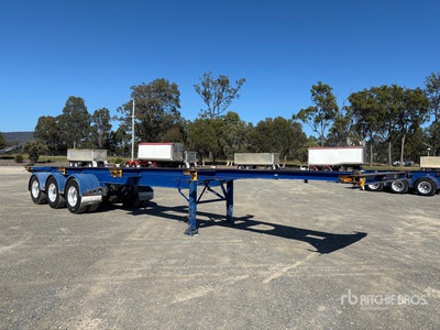 2016 Vawdrey 12.2 m Tri/A Container Trailer