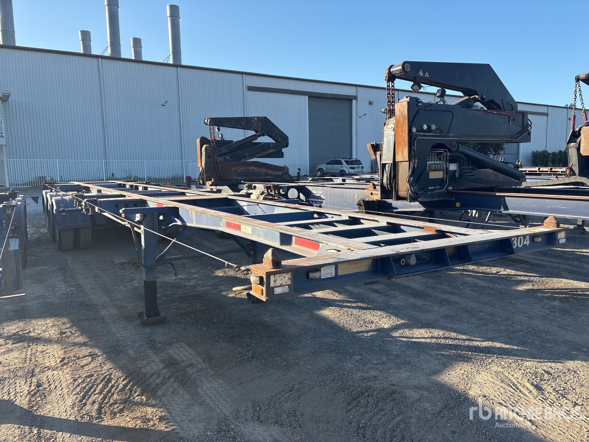 2007 CIMC Tri/A Container Trailer