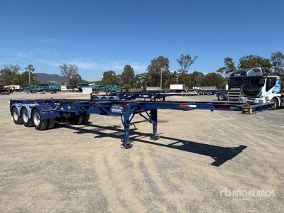 2007 CIMC 12.2 mm Tri/A Containerchassis