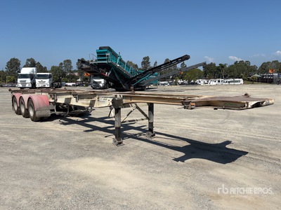 2001 Ophee 12.2 m Tri/A Remorque conteneur