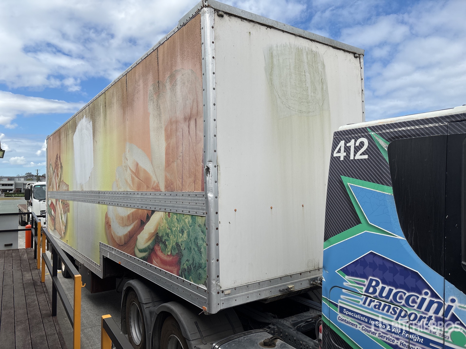 2004 Custom Dropdeck Lowboy Trailer