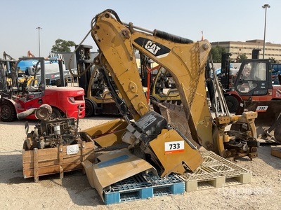 Quantity of (4) Backhoe Attachment - Fits Cat 422F