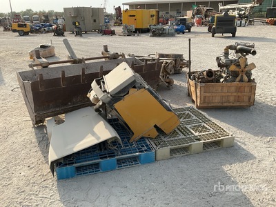 Quantity of (4) Backhoe Attachment - Fits Cat 422F
