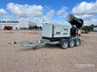 2020 Spraystream SS80i Power Tri/A Electric Brumisateur Sur Remorque Staubunterdrückung Nebelkanone