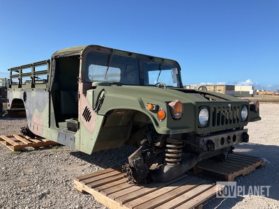 2007 AM General M1097R1 HMMWV 2 Door Soft Top w/Truck Body