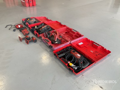 Quantity of (10) Hilti quantity of hand tools Varios, herramientas manuales
