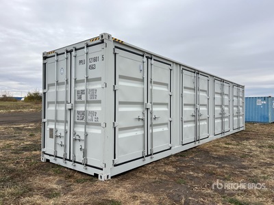 2025 40 ft High Cube Multi-Door Lagercontainer