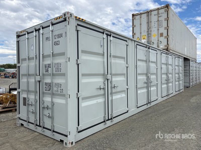 2025 40 ft High Cube Multi-Door Lagercontainer