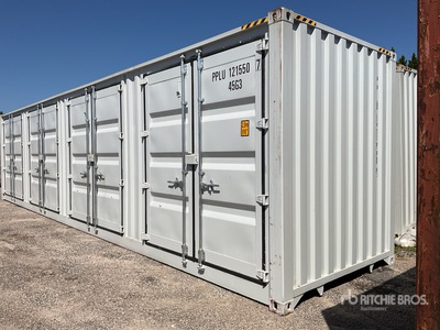 2025 40 ft 40 ft One-Way High Cube Multi-Door Storage Container (Unused)