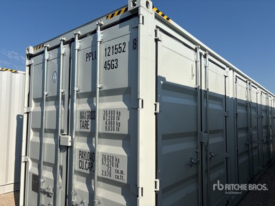 2025 40 ft High Cube Multi-Door Storage Container