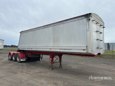 2013 MaxiTrans 8.3 m Tri/A Lead Sliding مقطورة للتفريغ الخلفي
