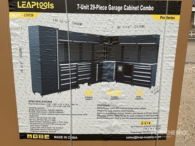 LEAP LT0729 Workshop Equipment Combination Caja de herramientas (Unused)