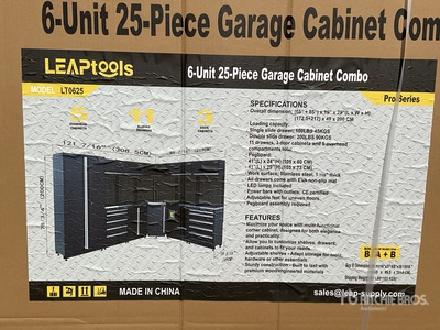 2025 LEAP LT0625 Workshop Equipment Combination Caja de herramientas (Unused)