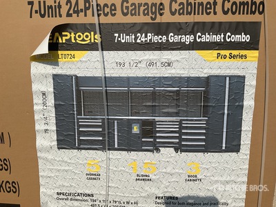 LEAP LT0724 Workshop Equipment Combination Caja de herramientas (Unused)