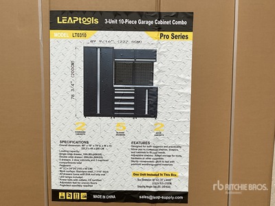 LEAP LT0310 Workshop Equipment Combination Werkzeugschrank (Unused)