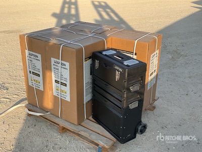 Quantity of (5) LEAP LT41MMSS 4 in 1 Modular Mobile Storage System Tool Box (Unused)