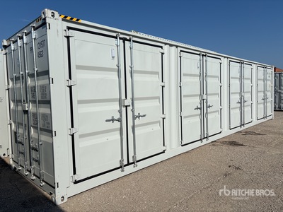 2025 40 ft High Cube Multi-Door Storage Container