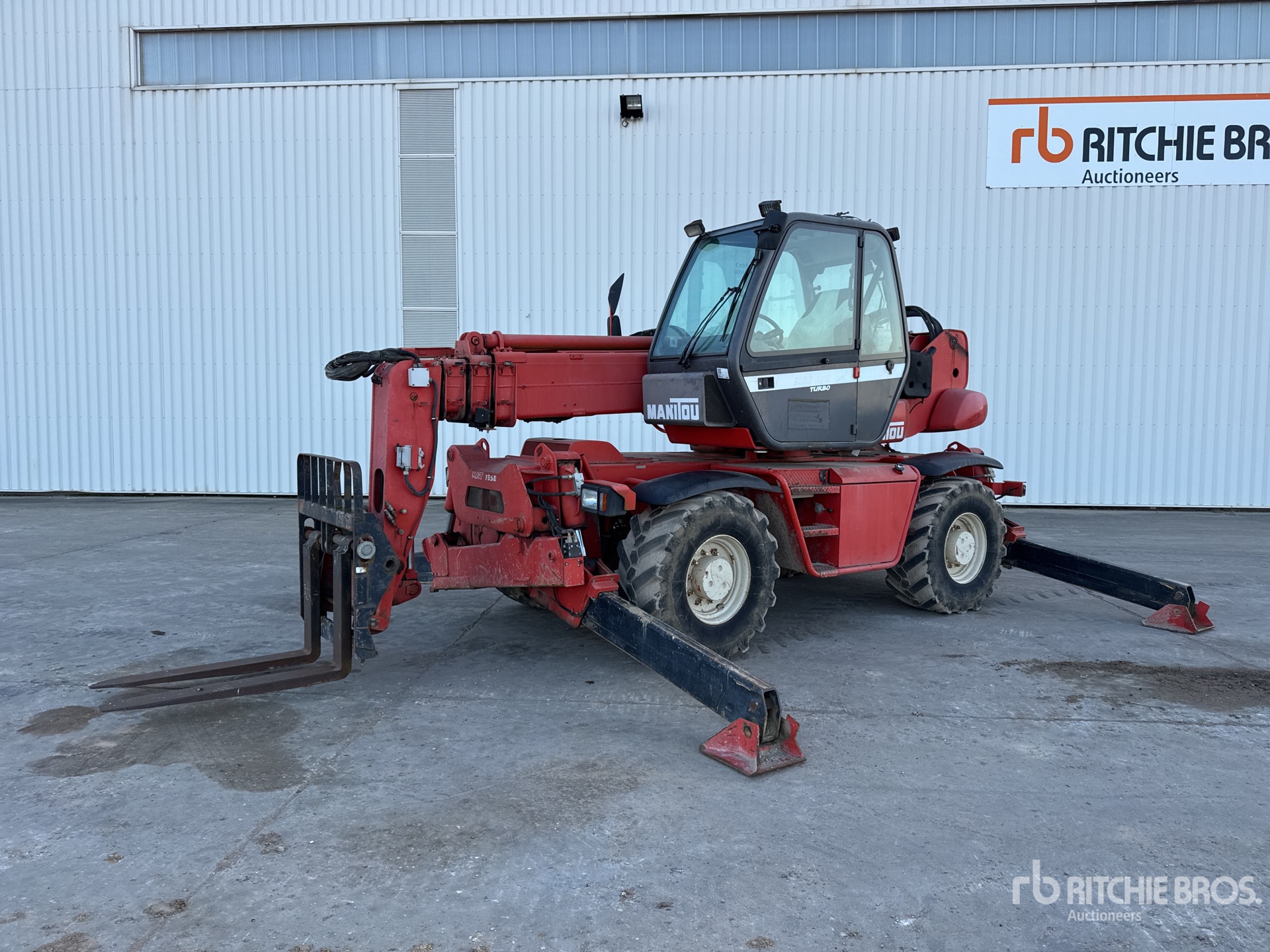 2001 Manitou MRT1850 Chariot Telescopique Telehandler