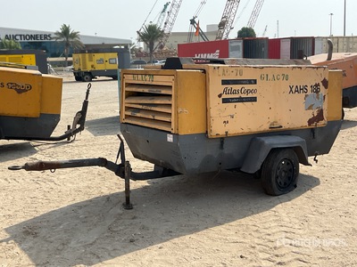 2011 Atlas Copco XAS186 Mobile Air Compressor
