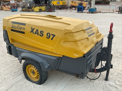 2006 Atlas Copco XAS97 Mobile Sprężarka powietrza