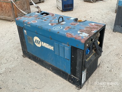 2012 Miller Big Blue 500X Eco Pro Skid-Mounted Engine Driven Welder