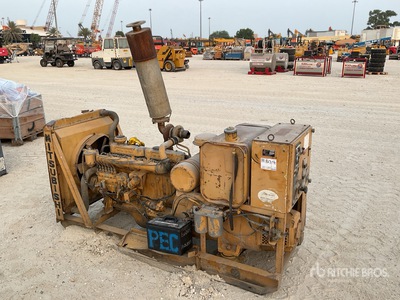 1982 Mitsubishi SEG63 63 kVA Skid-Mounted Generator set