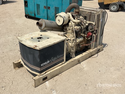 Kohler 50R0ZJ51 60 kVA Skid-Mounted Generator Set (Inoperable)