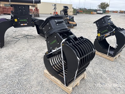2025 Haener HAGx7.10 Rotating Sorting Excavator Grapple (Unused)