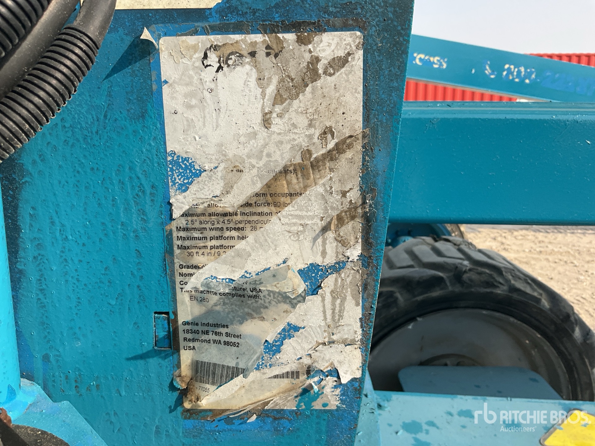 2007 Genie Z51D 4WD Diesel Articulating Boom Lift