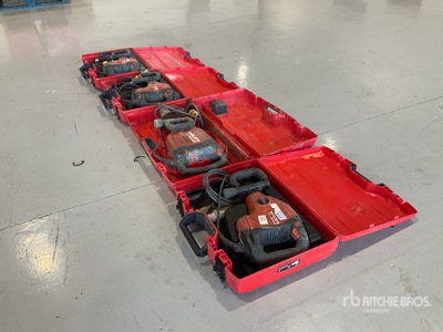 Quantity of (4) Hilti quantity of hand tools Varios, herramientas manuales
