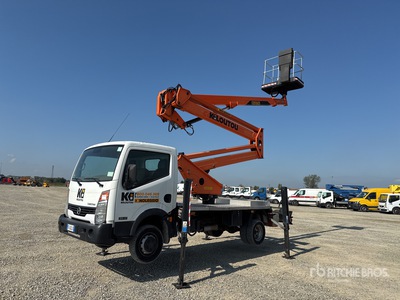 2013 CTE ZED 20.2H 20 m on Nissan Cabstar Bucket Truck