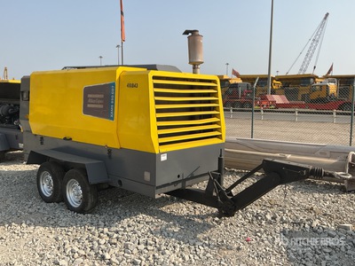 Atlas Copco XAMS 850 Mobile Air Compressor (Inoperable)