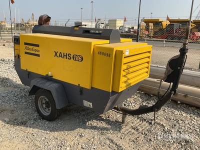 2017 Atlas Copco XAHS186 Mobile Air Compressor (Inoperable)
