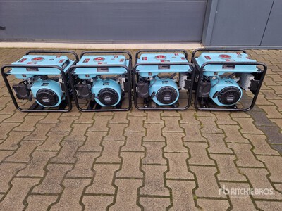 Quantity of (4) 2025 Loewenzahn LZ3500iGS Inverter Portable Generator Set (Unused)
