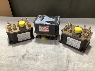 (3) Tyco Electronics D-56B Contactors