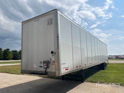 2024 Wabash DVCHPC 53 ft x 102 in T/A Van Trailer