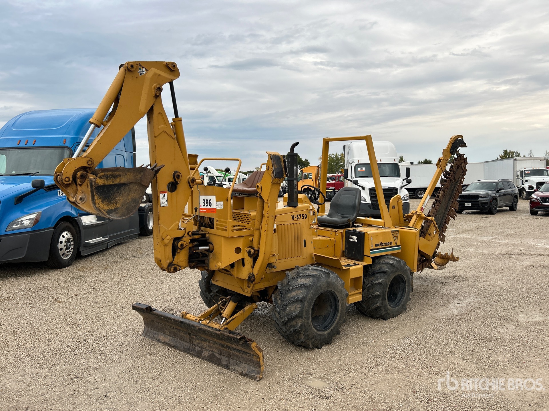 1997 Vermeer V5750 4x4 Zanjadora