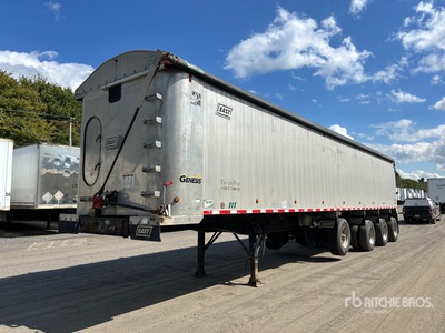 2009 East 48 ft Quad/A End Dump Trailer