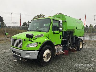 Johnston on 2016 Freightliner M2 106 Sweeper Truck
