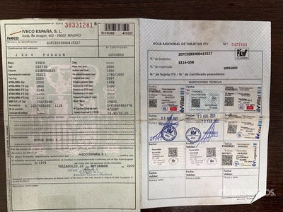 2009 Iveco Daily 35S13 Furgoneta de carga
