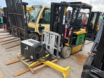 2019 Yale ERC050VG 3750 lb Cushion Tire Electric Forklift