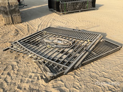 Quantity of (2) Suihe SG-14A-1 4.2 m Bi-Parting Portail d'entrée (Unused)