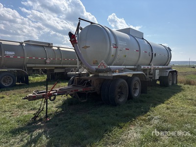 2010 Beall 6800 gal Quad/A Turntable Tanker Trailer
