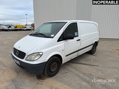 2010 Mercedes-Benz Vito 111CDI Vehicule Utilitaire Cargo Van (Inoperable)
