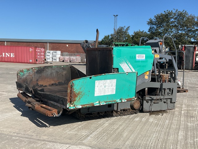 2007 Vogele Super 800 Track Asphalt Paver 2007 Vogele Super 800 Track Asphalt Paver