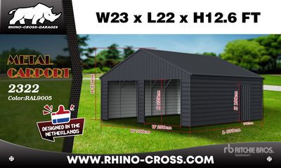 2025 Rhino-Cross 2322 貯蔵庫 (Unused)