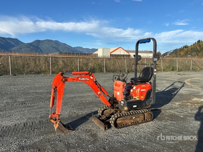 2018 Kubota K008T4 Mini Excavator