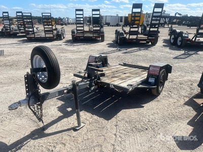 2018 Barreto E4X6TBT 6 ft S/A Equipment Trailer
