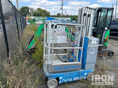 2015 Genie GR20 Vertical Mast Lift (Inoperable)